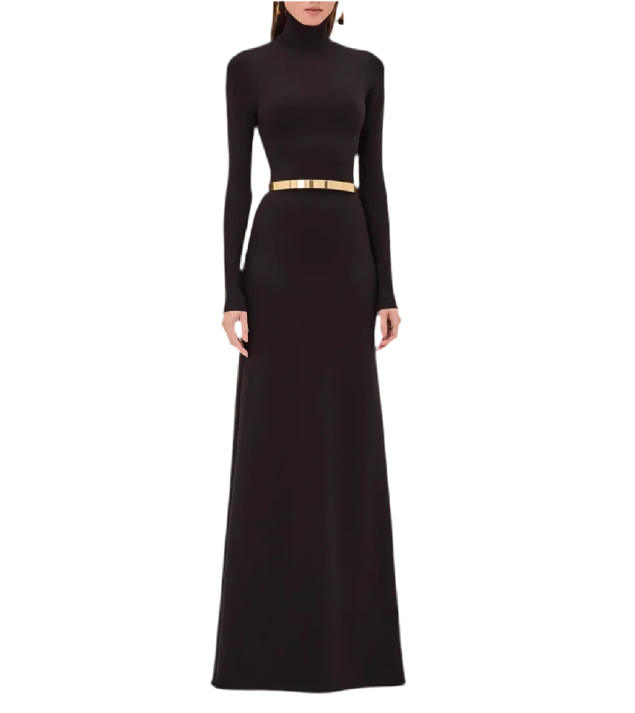 One-shoulder party dress-Fenix Long Dress