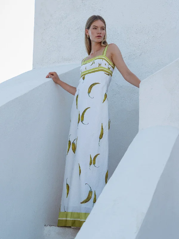 Off-shoulder sundress-Margarita Maxi Dress