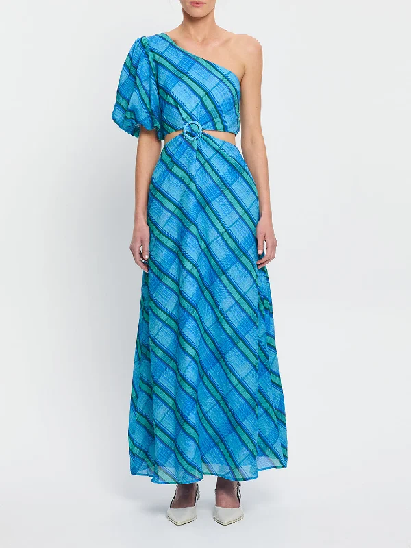 Striped prom dress-Oceana Maxi Dress