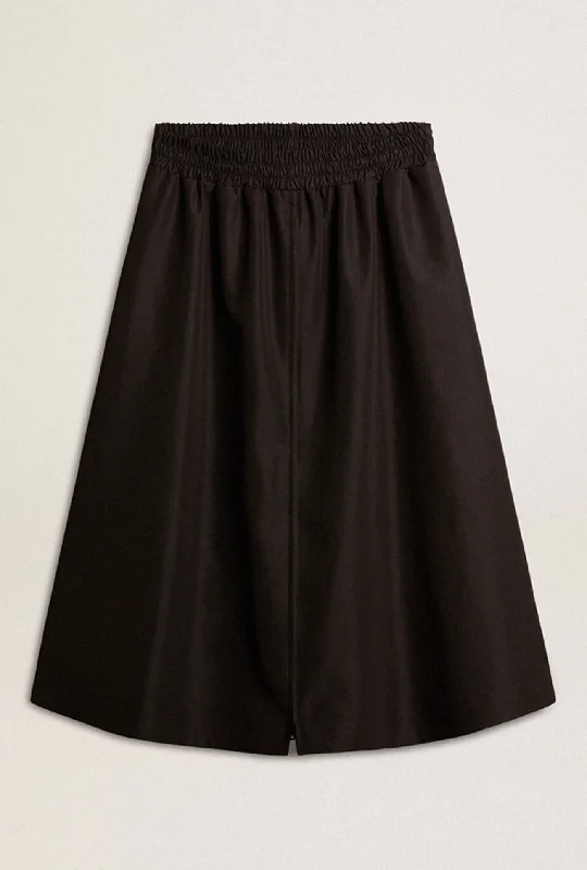 Embroidered skirt-GG Circle Skirt